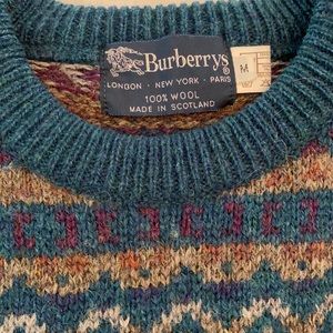 Men’s Burberry sweater